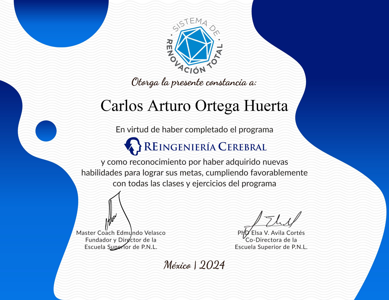 Constancia Reingenieria Cerebral